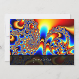 Convite Deslizando - Arte Fractal
