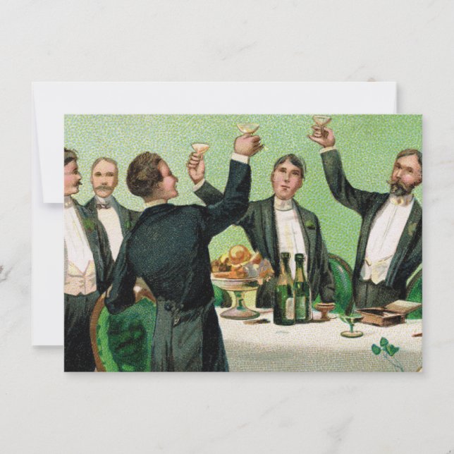 Convite Despedida de Solteiro à Antiga (Frente)