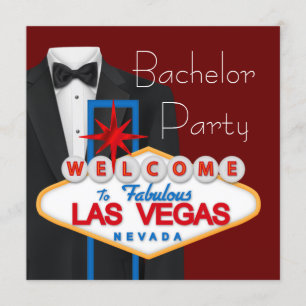 Convite Despedida de Solteiro em Las Vegas
