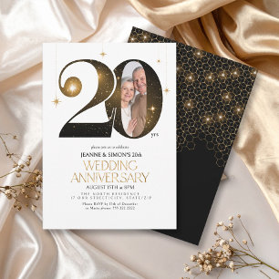 Convite Destaca a Foto do Aniversário de Casamento 20 ID11