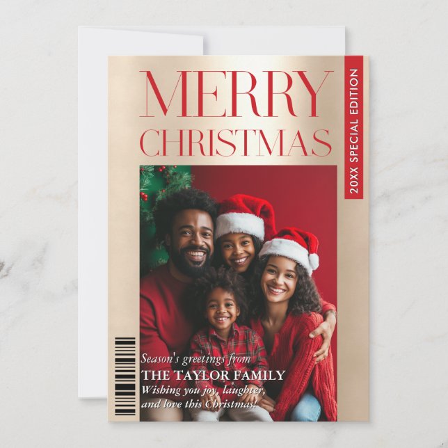 Convite Destaques da Fotografia da Família de Cobrir da Re (Frente)