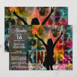 Convite Destemida Arte de Paz Urbana Moderna