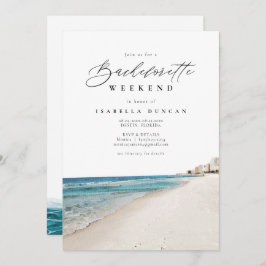 Convite DESTIN Florida Bachelorette Itinerary Schedule
