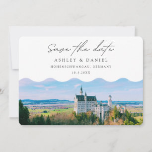 Convite Destino de Casamento em Hohenschwangau Salve a Dat