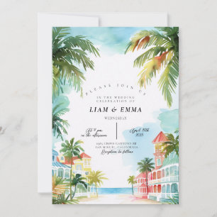 Convite Destino de Casamento em KEY WEST Florida keys
