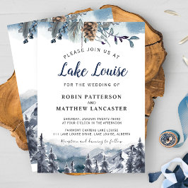 Convite Destino na Montanha, Casamento Florestal em Aquare