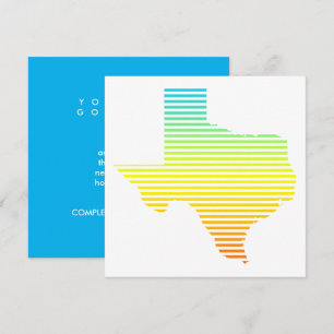 Convite desvanecimento texas chill