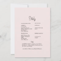 Detalhe de Casamento Floral de Fundo Leve Blush