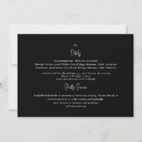 Detalhe de Casamento Floral de Vintage em Preto e