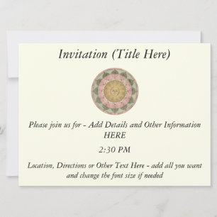Convite Detalhe do Sol e das Estações do Mapa Antiquado po