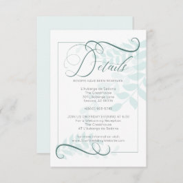 Convite DETALHES | A Casa Branca Deixa Os Pontos Verdes Do