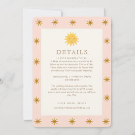 Convite Detalhes Celestiais Caprichosos 