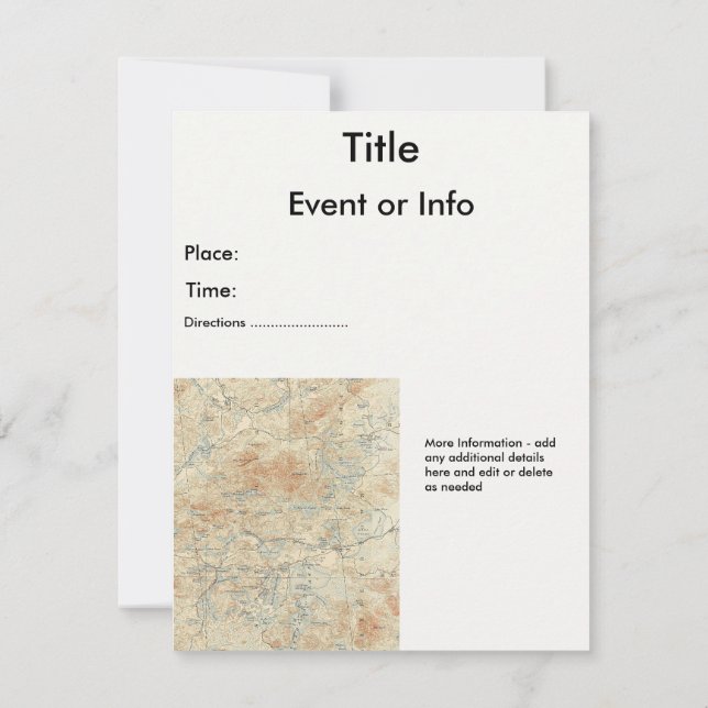 Convite Detalhes da área de canoa do santo Regis nos Adiro (Verso)