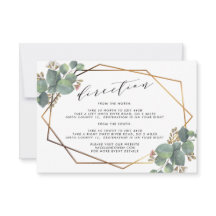 detalhes de casamento com moldura geométrica de eu