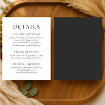 Detalhes de Casamento Minimalista Elegante