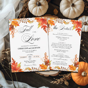 Convite Detalhes do Amor sobre Casamento Floral de Boho Tr