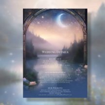 Detalhes do Casamento das Estrelas do Lago Moonlit