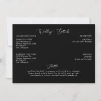 Detalhes do Casamento Negro Anexo