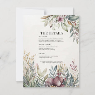CONVITE DETALHES DO CASAMENTO NO TOM PASTEL BOHO JARDIM DE