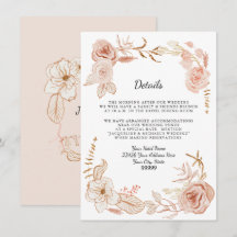 Detalhes em Terracota Floral com Aquarela Rosa no 