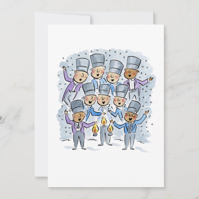 Convite Deus Descanse, Senhores Felizes (Frente)