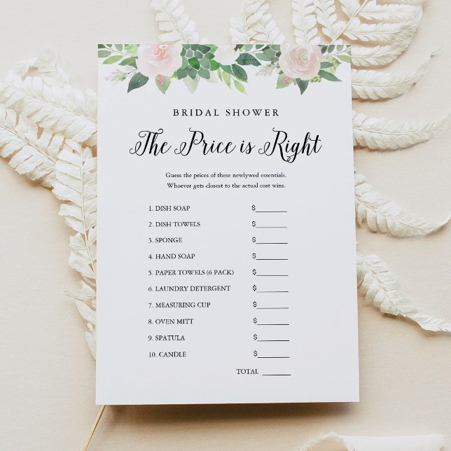 Convite DEVON adivinha o jogo do Chá de panela de preço (Criador carregado)