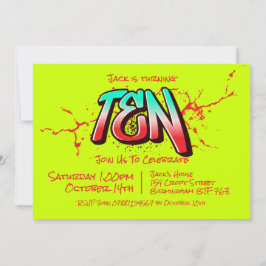 Convite Dez Grafite Brilhante