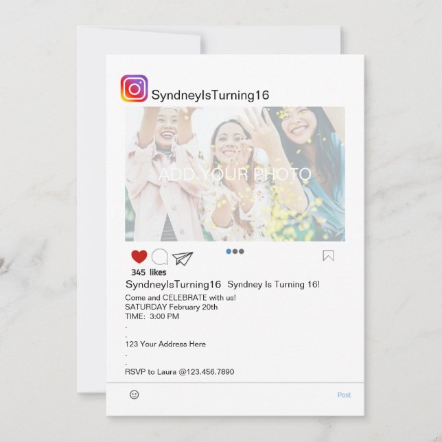 CONVITE DEZENO ANIVERSÁRIO, DEPOIS FESTA, (Frente)