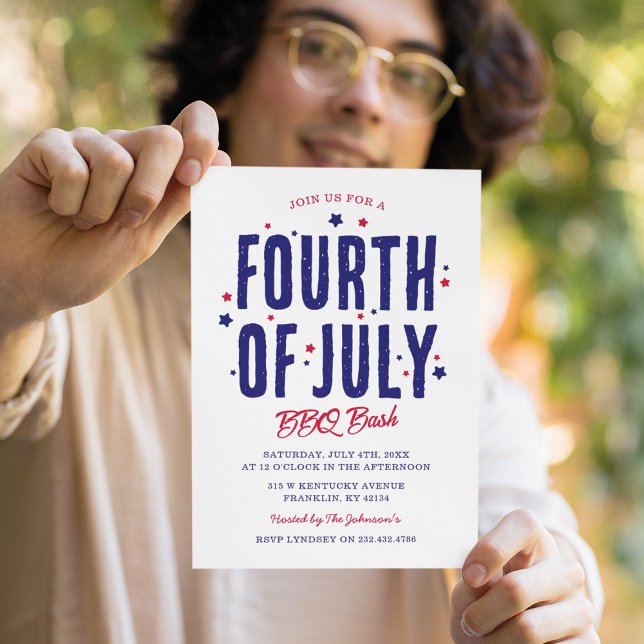 Convite Dia 4 de Julho da Independência Churrasco (Criador carregado)