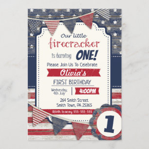 Convite Dia 4 de julho, Dia da Independência do Gênero/Ida