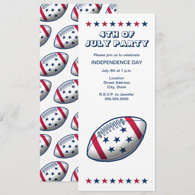 Convite Dia da Independência do Futebol (Frente/Verso)