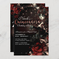 Dia da Menina Morta Festa Negra Vermelha de Quince