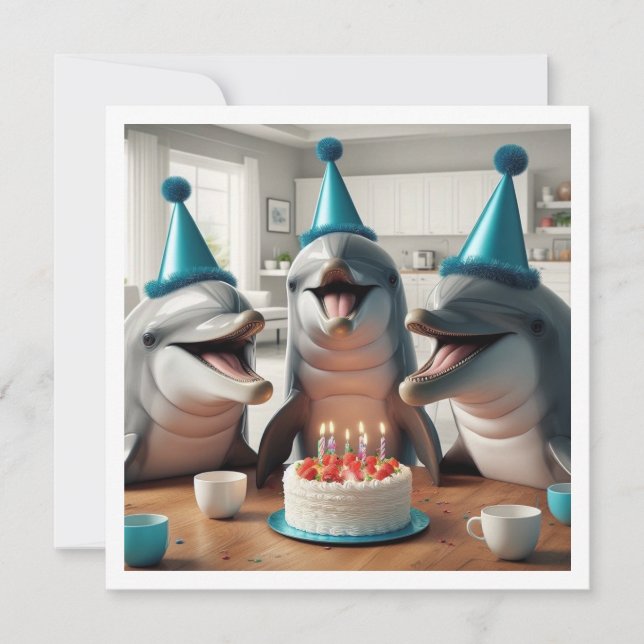 Convite Dia da praia, festa de aniversário na praia, dia d (Frente)