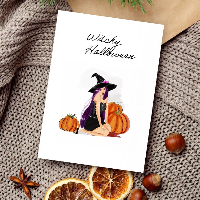 Convite Dia das Bruxas (Criador carregado)