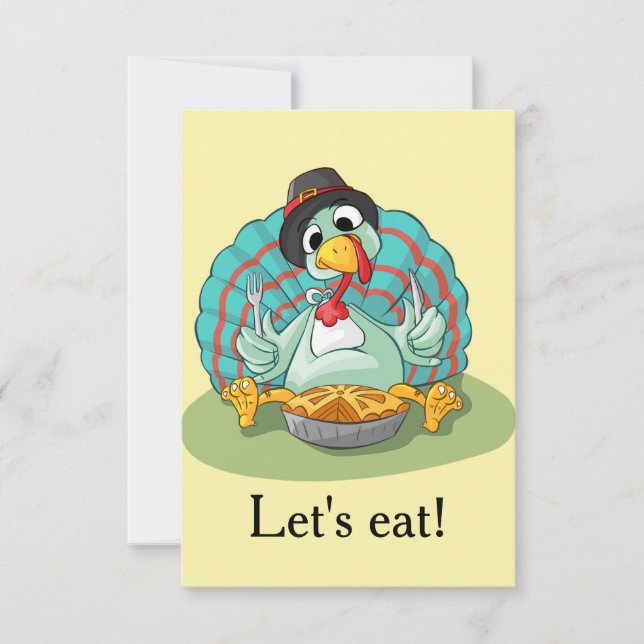 Convite Dia de Ação de Graças (Frente)