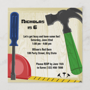 Convite Dia de aniversário divertido