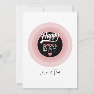 Convite Dia de as mães Feliz