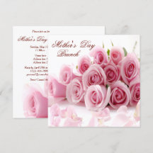 Dia de as mães Romântico Rose Bouquet & Petals