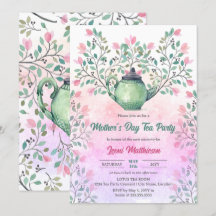 Dia de as mães Tea Party