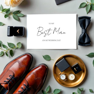 Convite Dia De Casamento Minimalista Para Minha Melhor Car