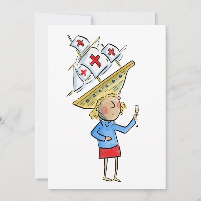 Convite Dia de Colombo (Frente)