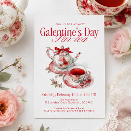 Convite Dia de Galentine Par-tea