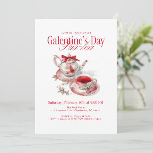 Convite Dia de Galentine Par-tea