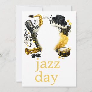 Convite dia de jazz