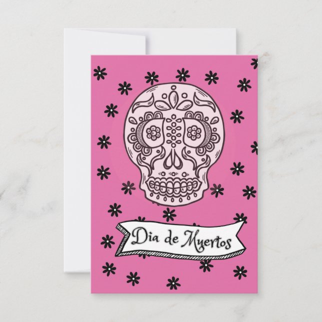 CONVITE DIA DE LOS MUERTOS (Frente)