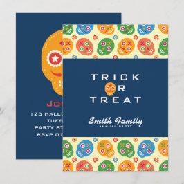 Convite Dia De Los Muertos. Dia dos Mortos. Peles de Açúca