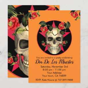 Convite Dia De Los Muertos - Festa