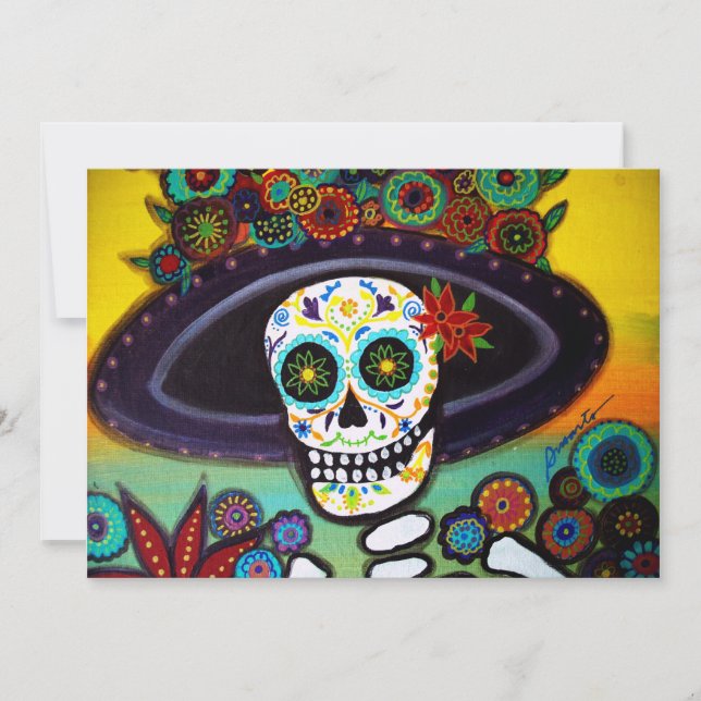 CONVITE DIA DE LOS MUERTOS INVITATION (Frente)