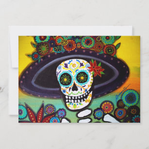 CONVITE DIA DE LOS MUERTOS INVITATION