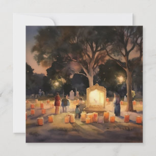 Convite Dia de los Muertos "Jardins de Lembrança"